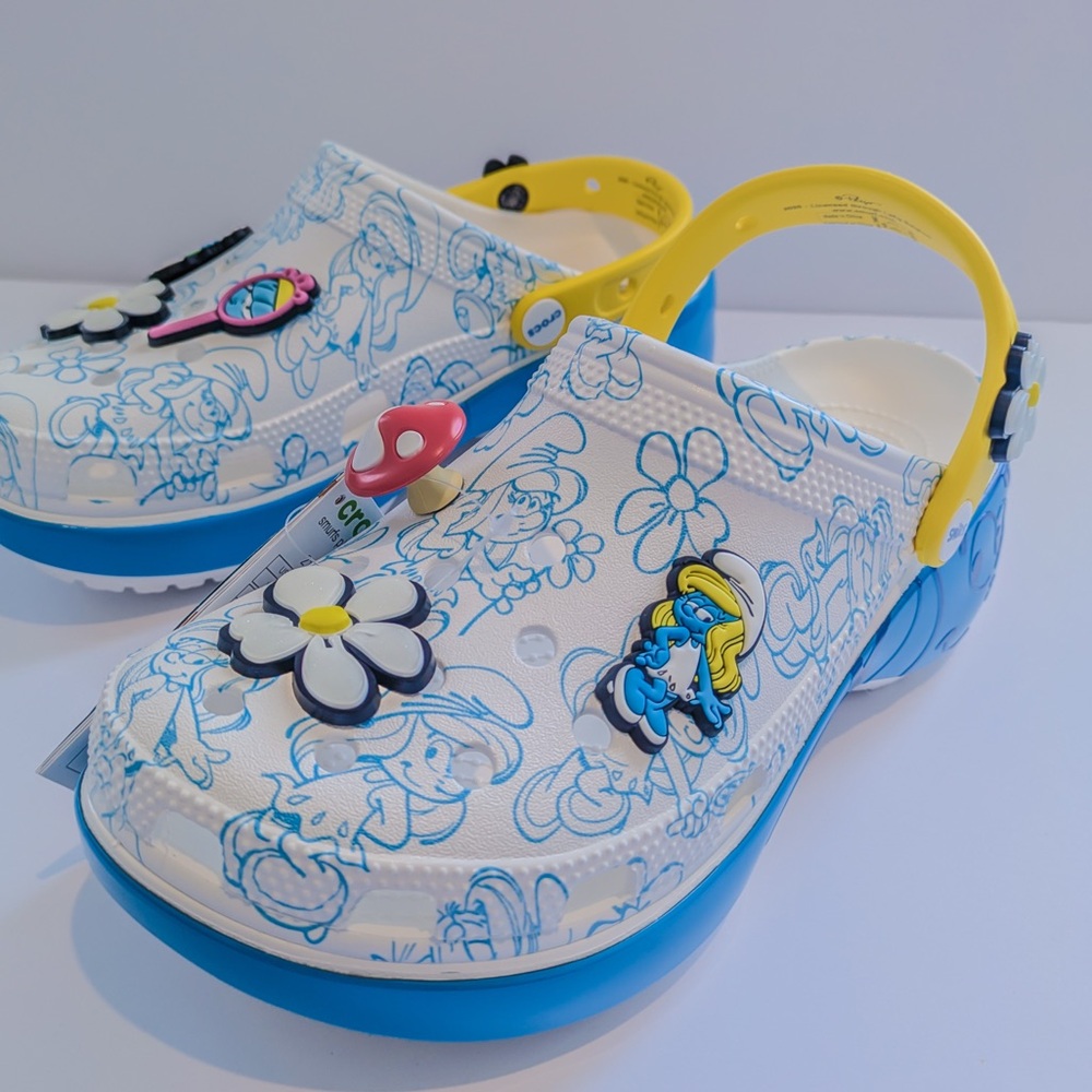 Smurfette Platform Crocs Collab - Picture 4 of 12